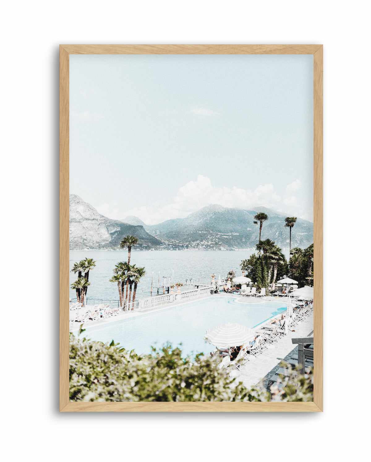 Bellagio Bathing Lake Como, Italy | Art Print