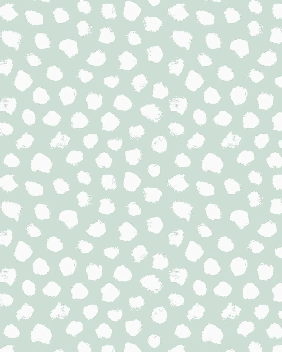 Bella's Dots Modern Mint Wallpaper-Wallpaper-Buy Kids Removable Wallpaper Online Our Custom Made Children√¢‚Ç¨‚Ñ¢s Wallpapers Are A Fun Way To Decorate And Enhance Boys Bedroom Decor And Girls Bedrooms They Are An Amazing Addition To Your Kids Bedroom Walls Our Collection of Kids Wallpaper Is Sure To Transform Your Kids Rooms Interior Style From Pink Wallpaper To Dinosaur Wallpaper Even Marble Wallpapers For Teen Boys Shop Peel And Stick Wallpaper Online Today With Olive et Oriel