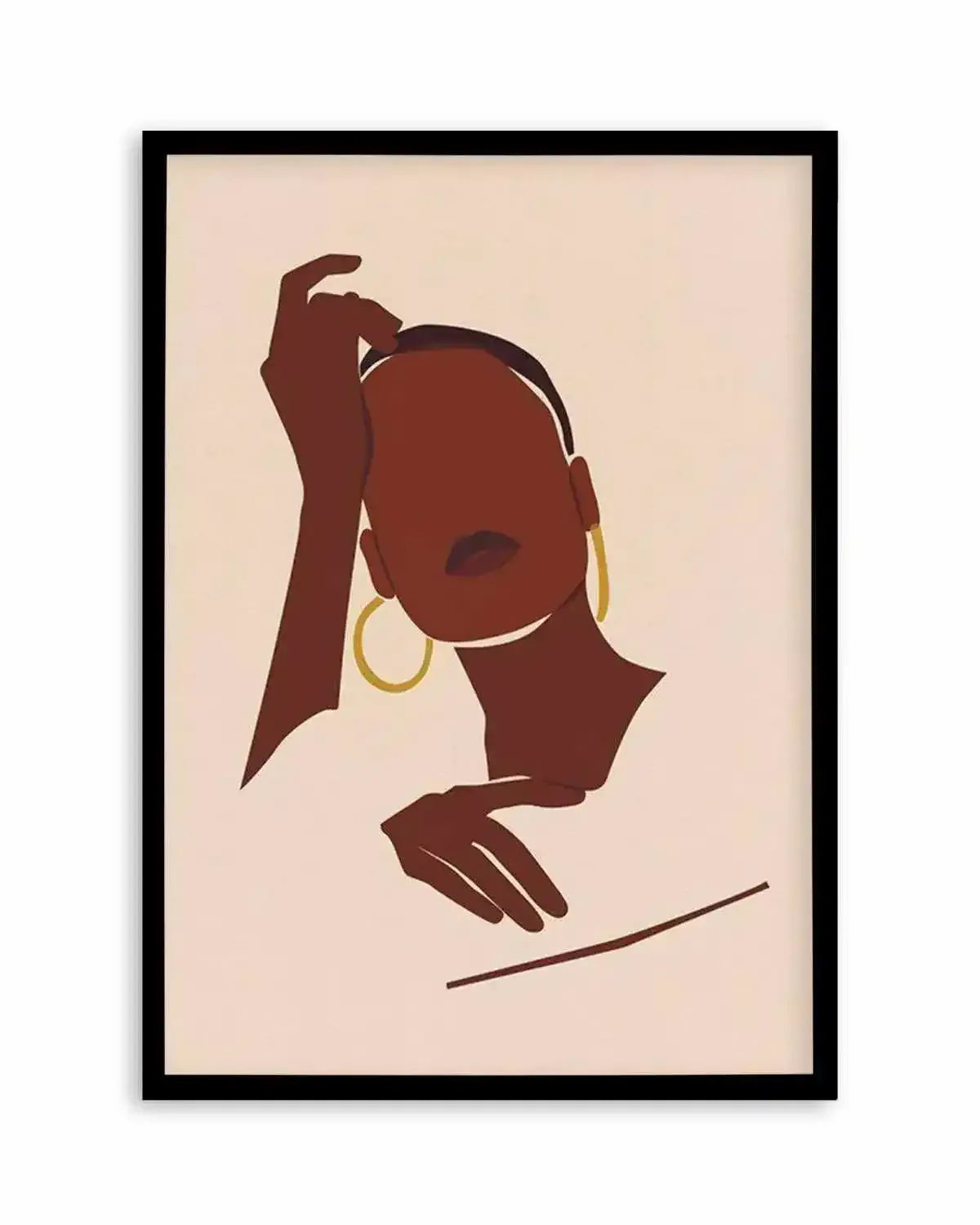 Belle Femme I Art Print from Olive et Oriel where you can shop wallpaper and artworks online