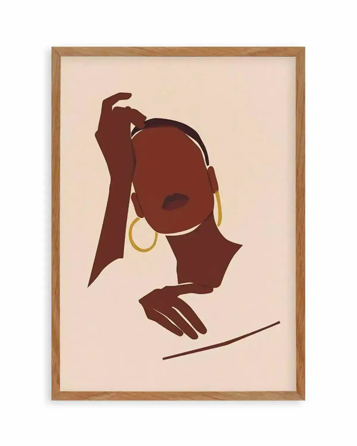 Belle Femme I Art Print from Olive et Oriel where you can shop wallpaper and artworks online