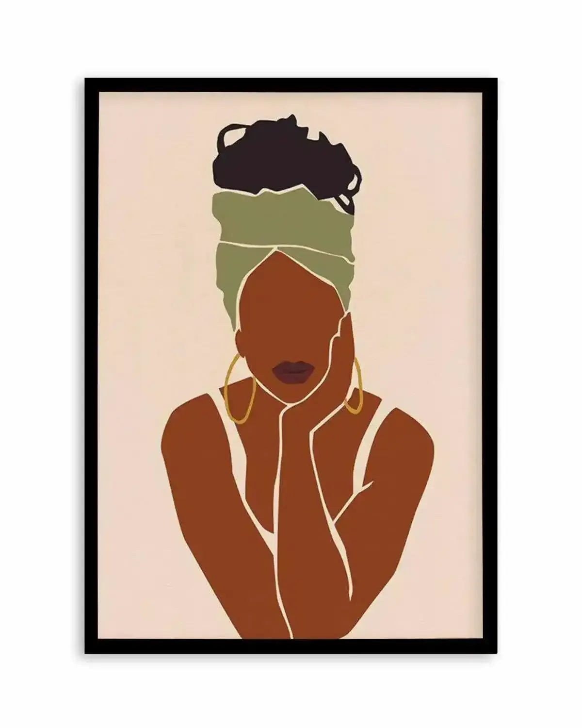 Belle Femme II Art Print from Olive et Oriel where you can shop wallpaper and artworks online