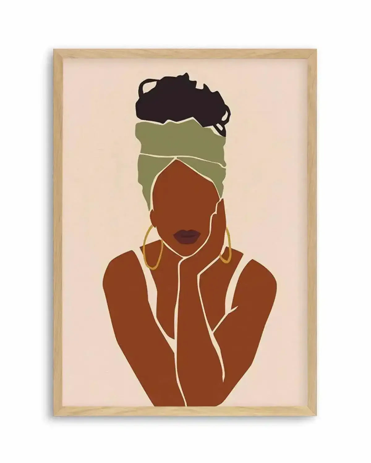 Belle Femme II Art Print from Olive et Oriel where you can shop wallpaper and artworks online