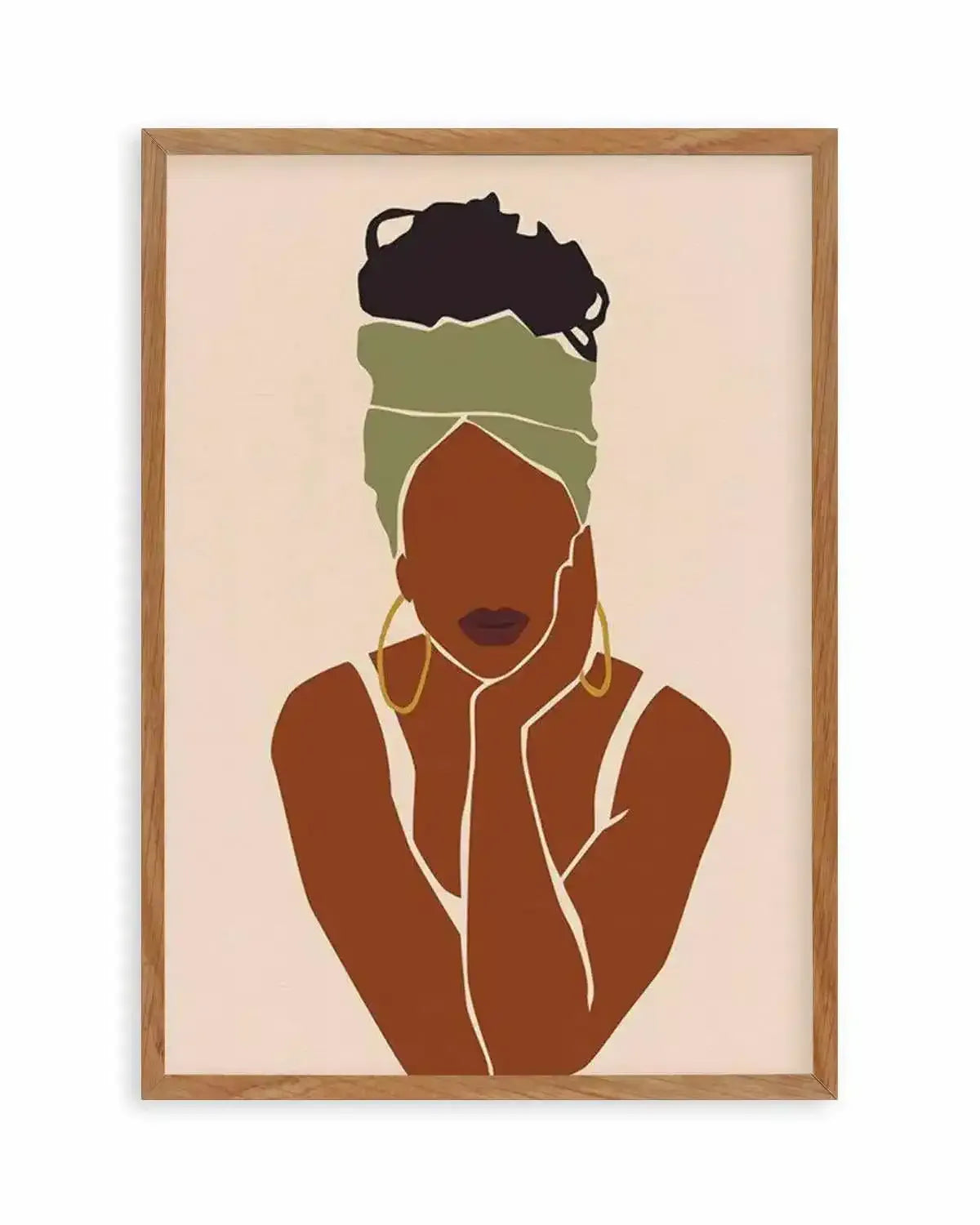 Belle Femme II Art Print from Olive et Oriel where you can shop wallpaper and artworks online