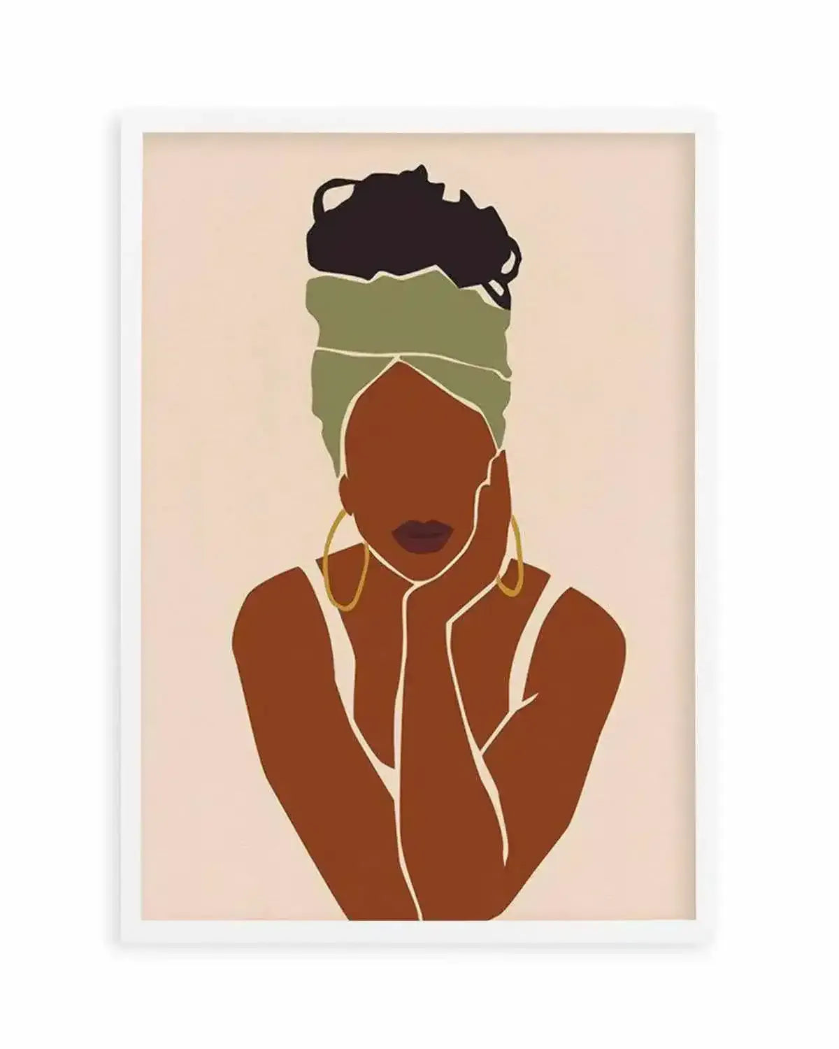 Belle Femme II Art Print from Olive et Oriel where you can shop wallpaper and artworks online