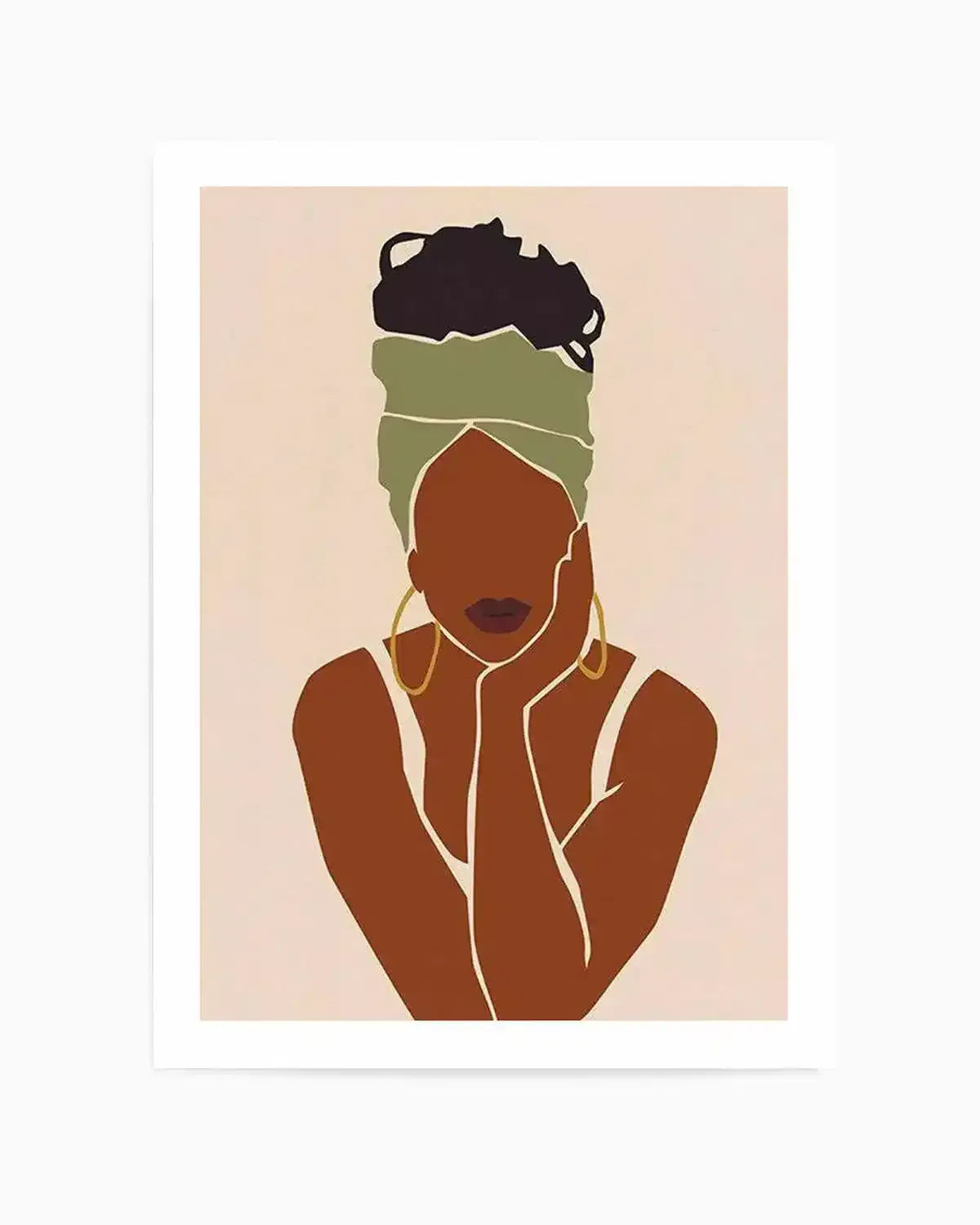 Belle Femme II Art Print from Olive et Oriel where you can shop wallpaper and artworks online