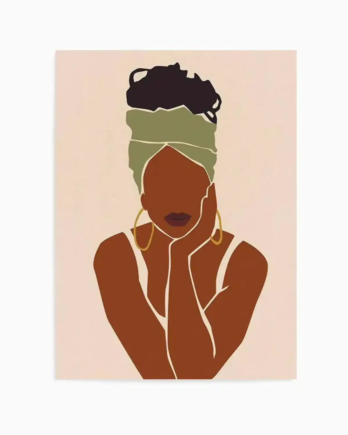 Belle Femme II Art Print from Olive et Oriel where you can shop wallpaper and artworks online