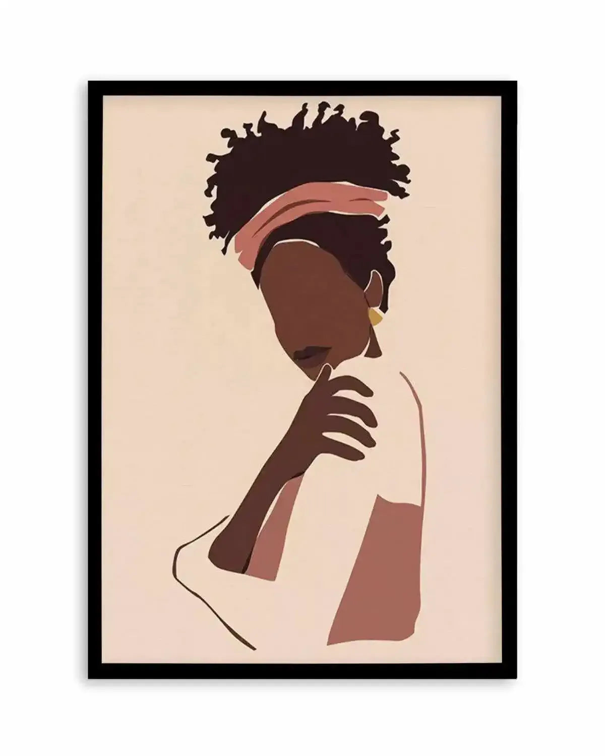 Belle Femme III Art Print from Olive et Oriel where you can shop wallpaper and artworks online