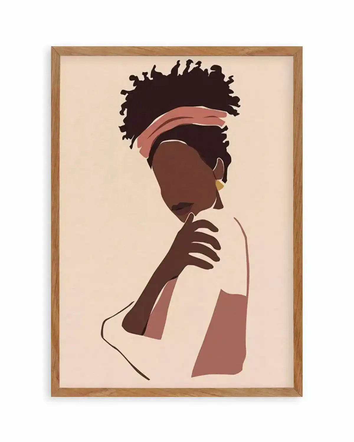Belle Femme III Art Print from Olive et Oriel where you can shop wallpaper and artworks online