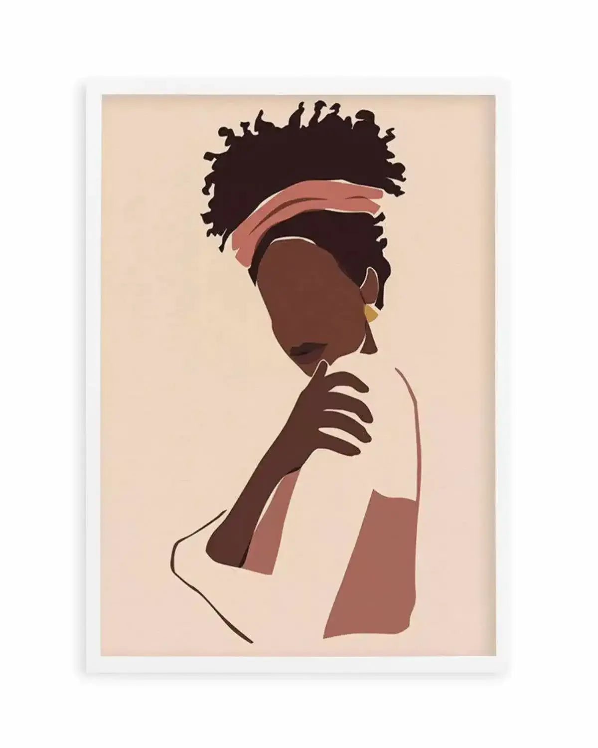 Belle Femme III Art Print from Olive et Oriel where you can shop wallpaper and artworks online