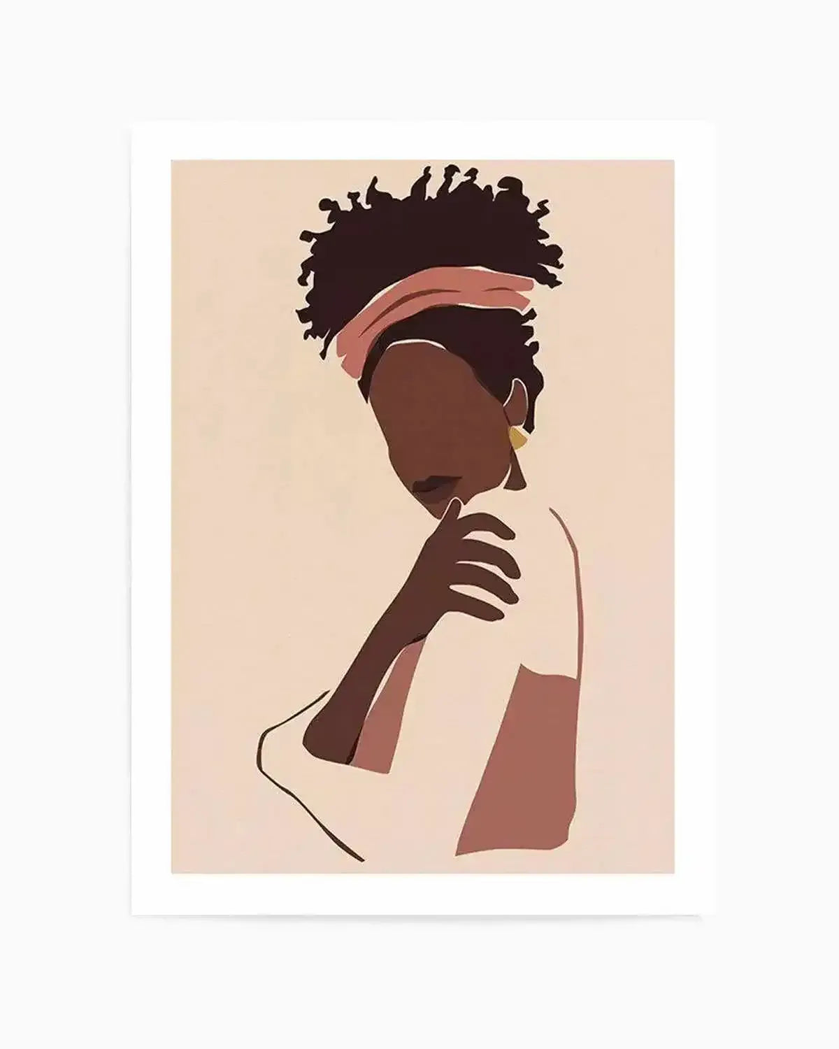 Belle Femme III Art Print from Olive et Oriel where you can shop wallpaper and artworks online