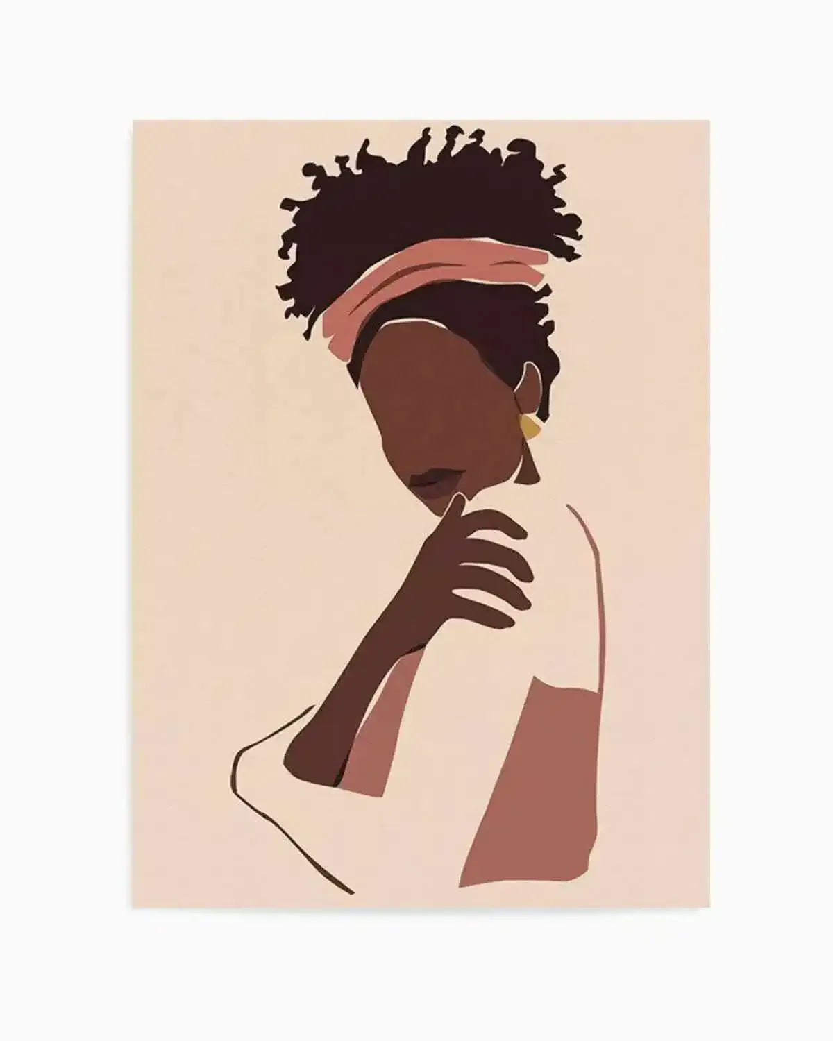 Belle Femme III Art Print from Olive et Oriel where you can shop wallpaper and artworks online