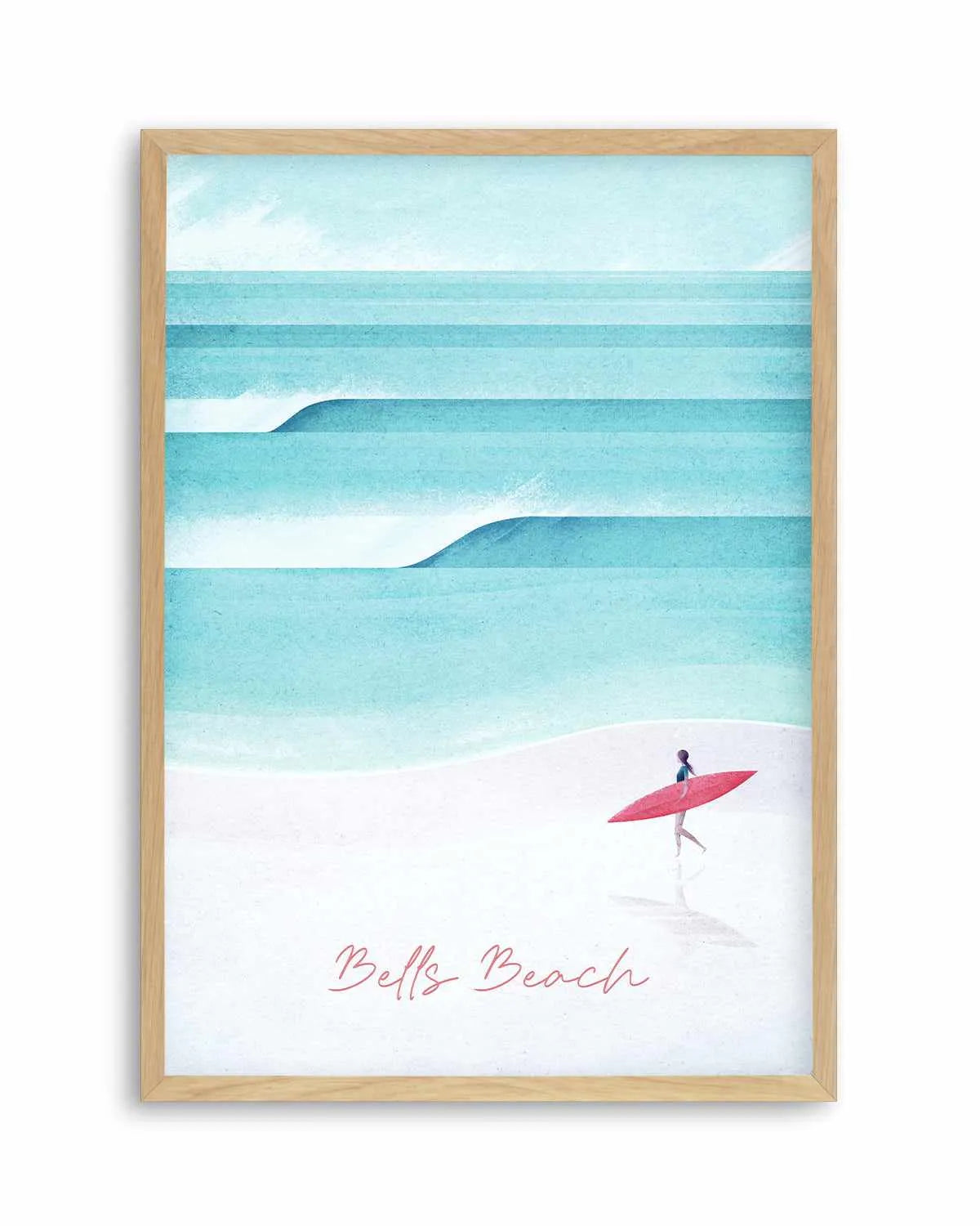 Bells Beach by Henry Rivers Art Print from Olive et Oriel where you can shop wallpaper and artworks online