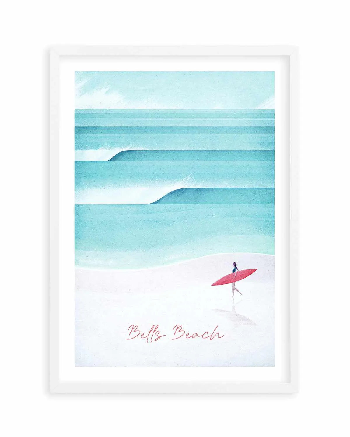 Bells Beach by Henry Rivers Art Print from Olive et Oriel where you can shop wallpaper and artworks online