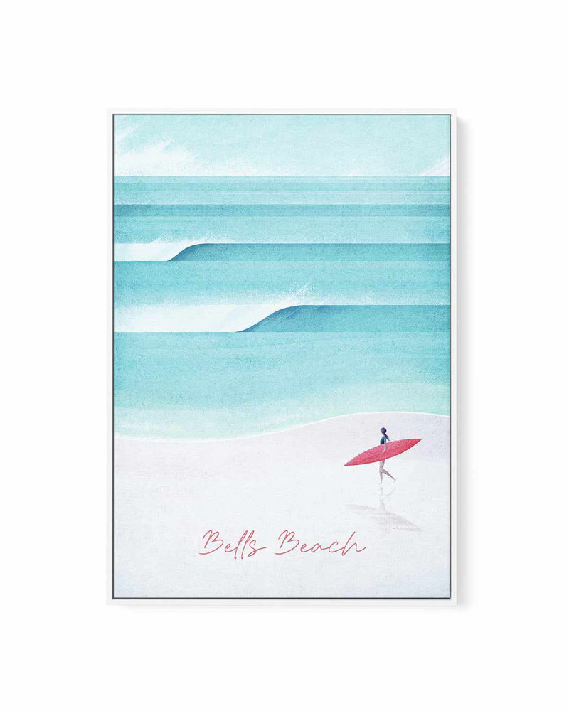 Bells Beach by Henry Rivers | Framed Canvas Art Print