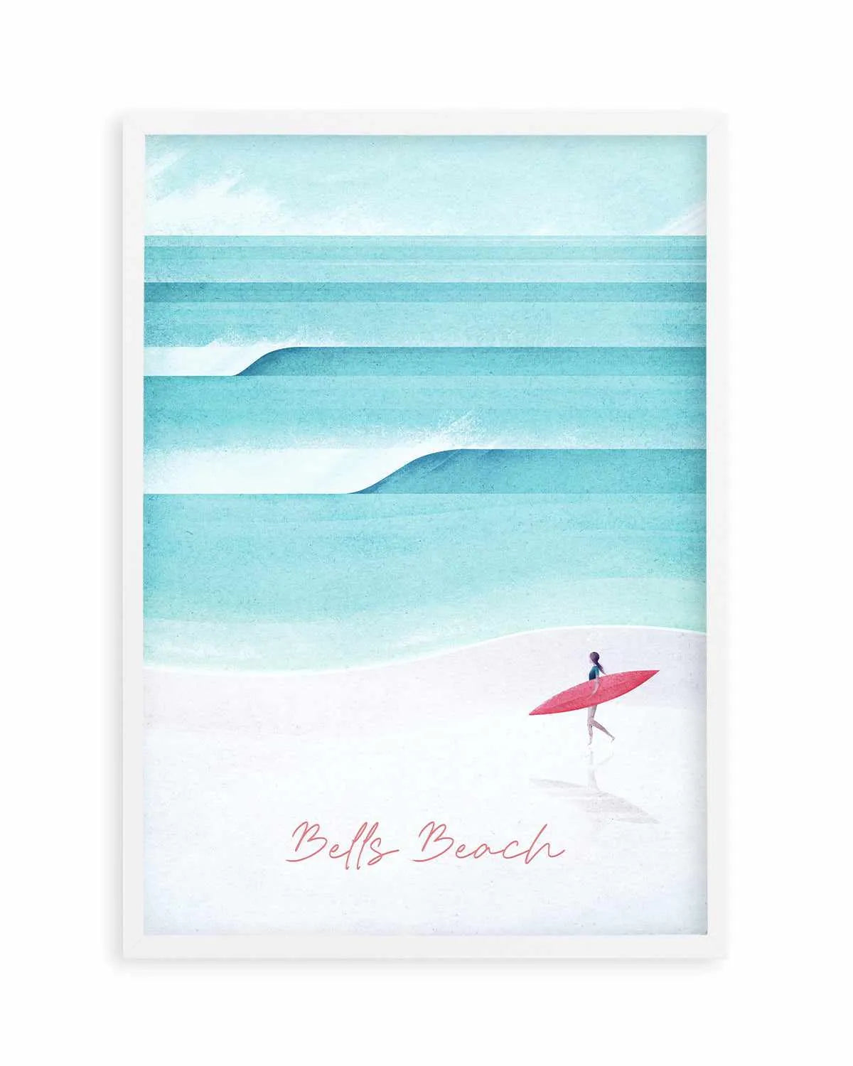 Bells Beach by Henry Rivers Art Print from Olive et Oriel where you can shop wallpaper and artworks online