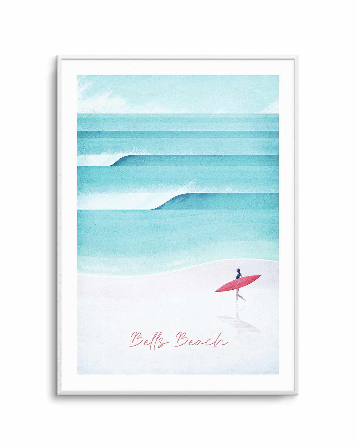 Bells Beach by Henry Rivers Art Print