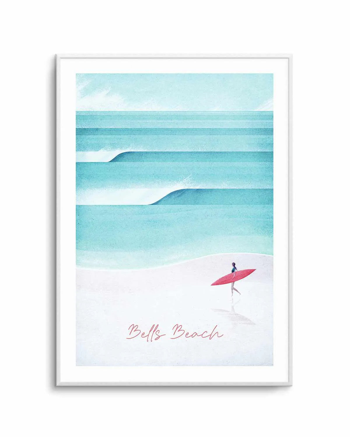 Bells Beach by Henry Rivers Art Print from Olive et Oriel where you can shop wallpaper and artworks online