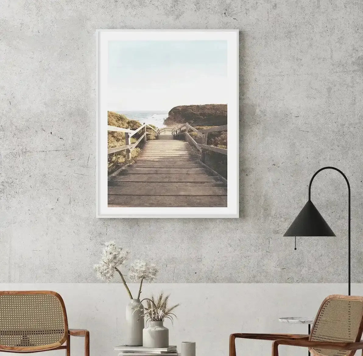 Bells Beach, Morning View Art Print-PRINT-Olive et Oriel-Olive et Oriel-Buy-Australian-Art-Prints-Online-with-Olive-et-Oriel-Your-Artwork-Specialists-Austrailia-Decorate-With-Coastal-Photo-Wall-Art-Prints-From-Our-Beach-House-Artwork-Collection-Fine-Poster-and-Framed-Artwork