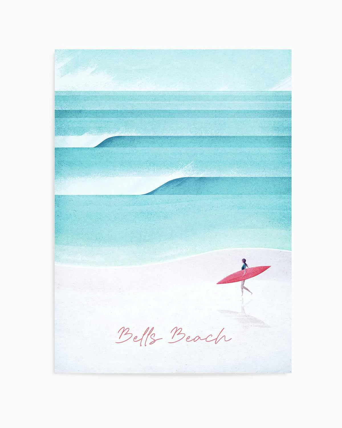 Bells Beach by Henry Rivers Art Print from Olive et Oriel where you can shop wallpaper and artworks online