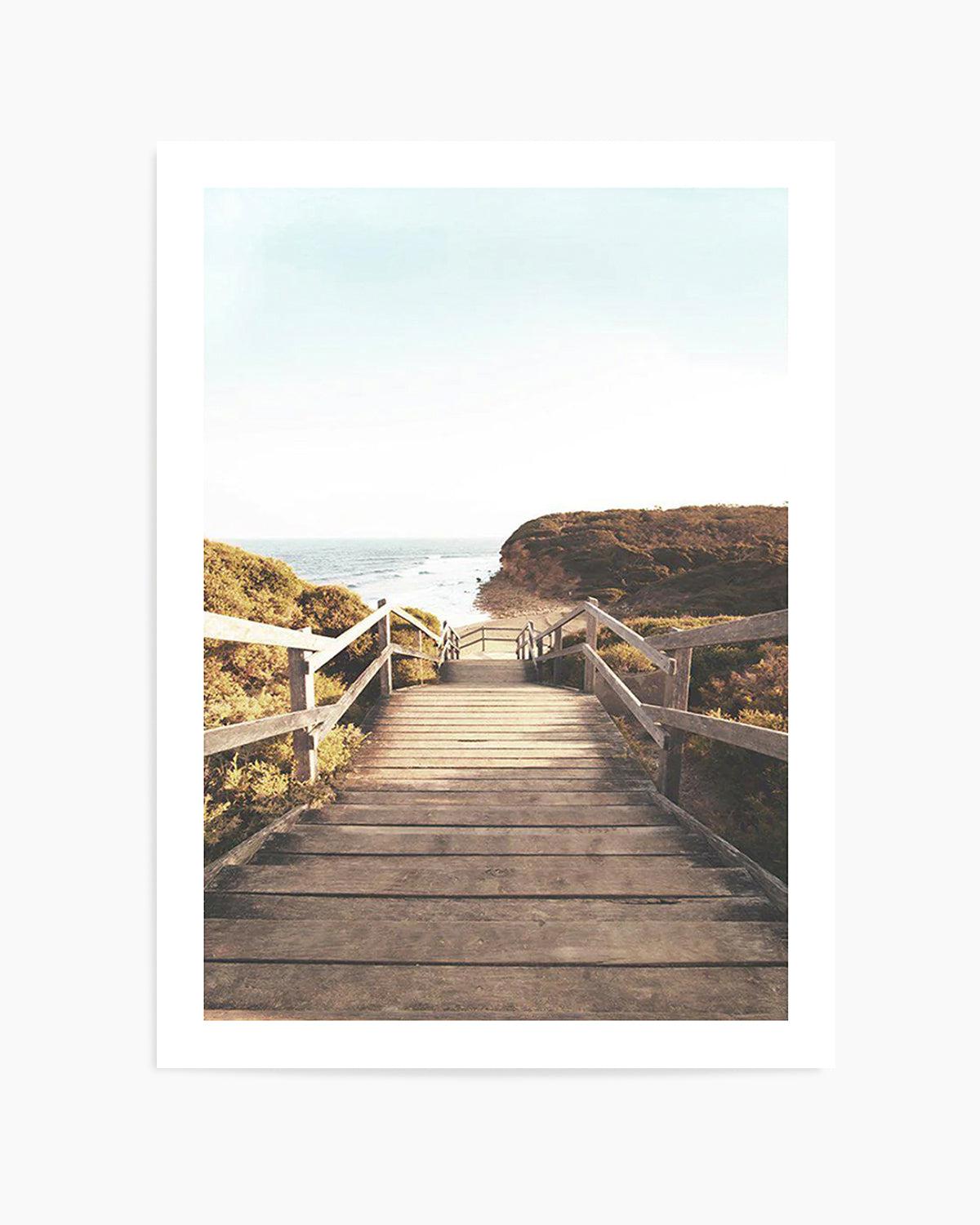 Bells Beach, Morning View Art Print