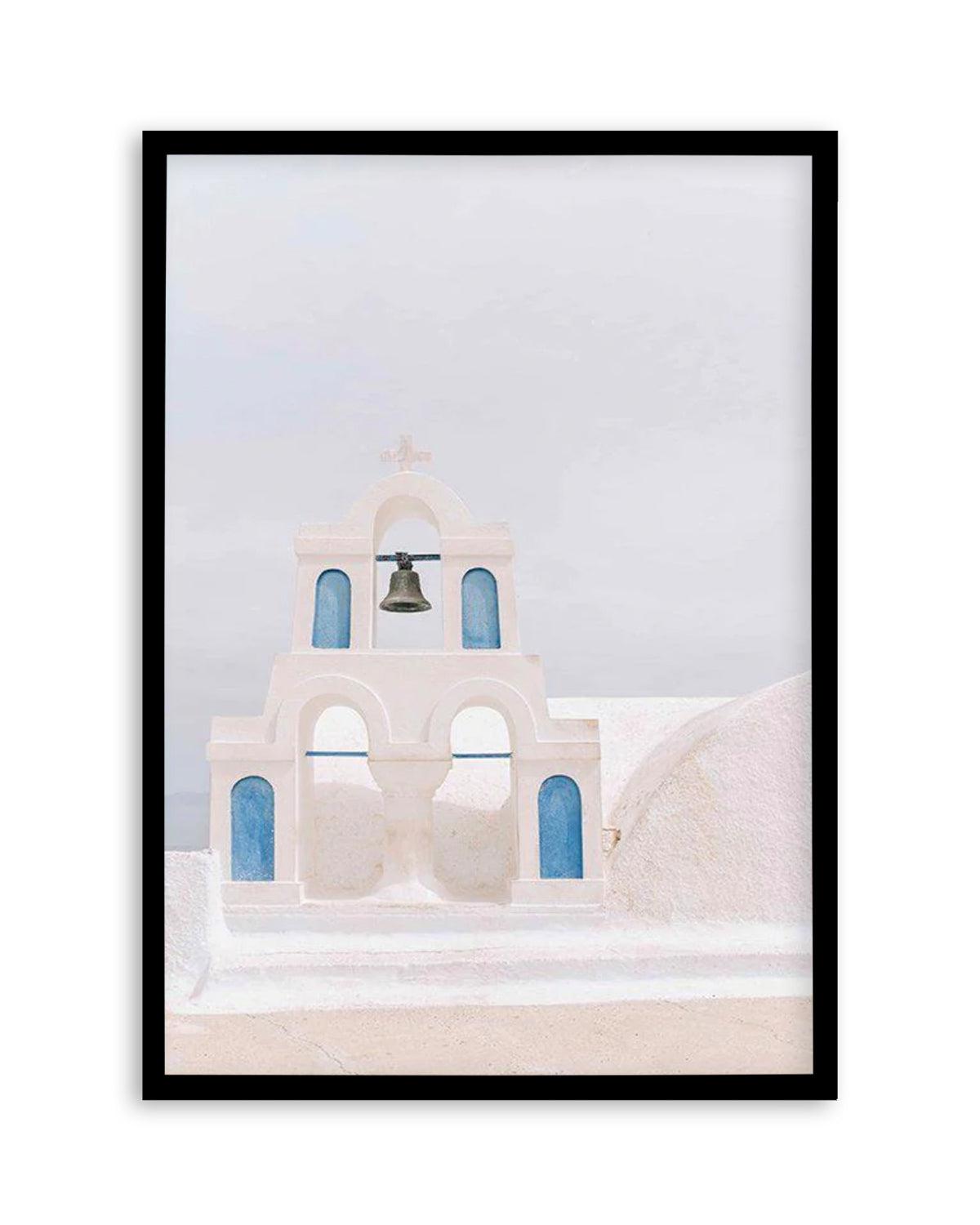 Bells Of Santorini Art Print