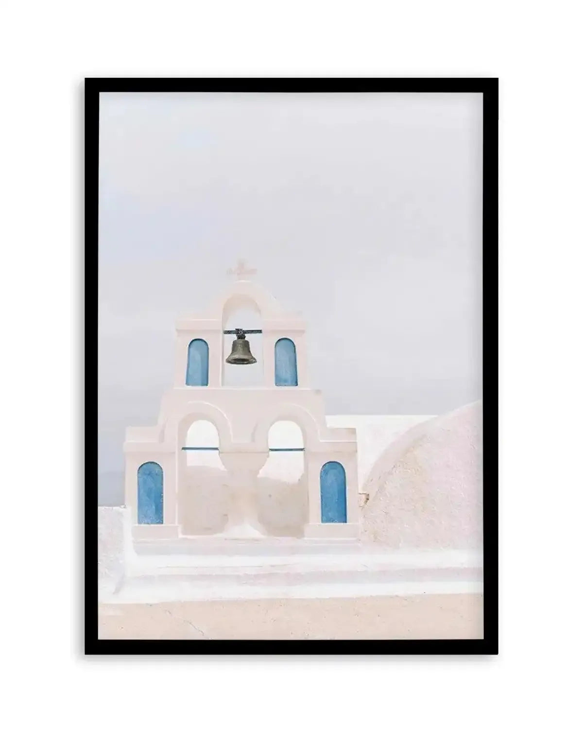 Bells Of Santorini Art Print from Olive et Oriel where you can shop wallpaper and artworks online