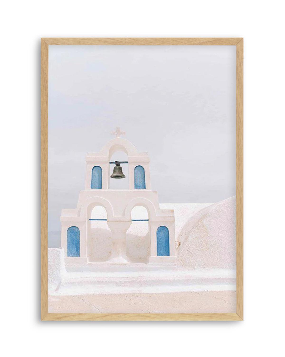 Bells Of Santorini Art Print