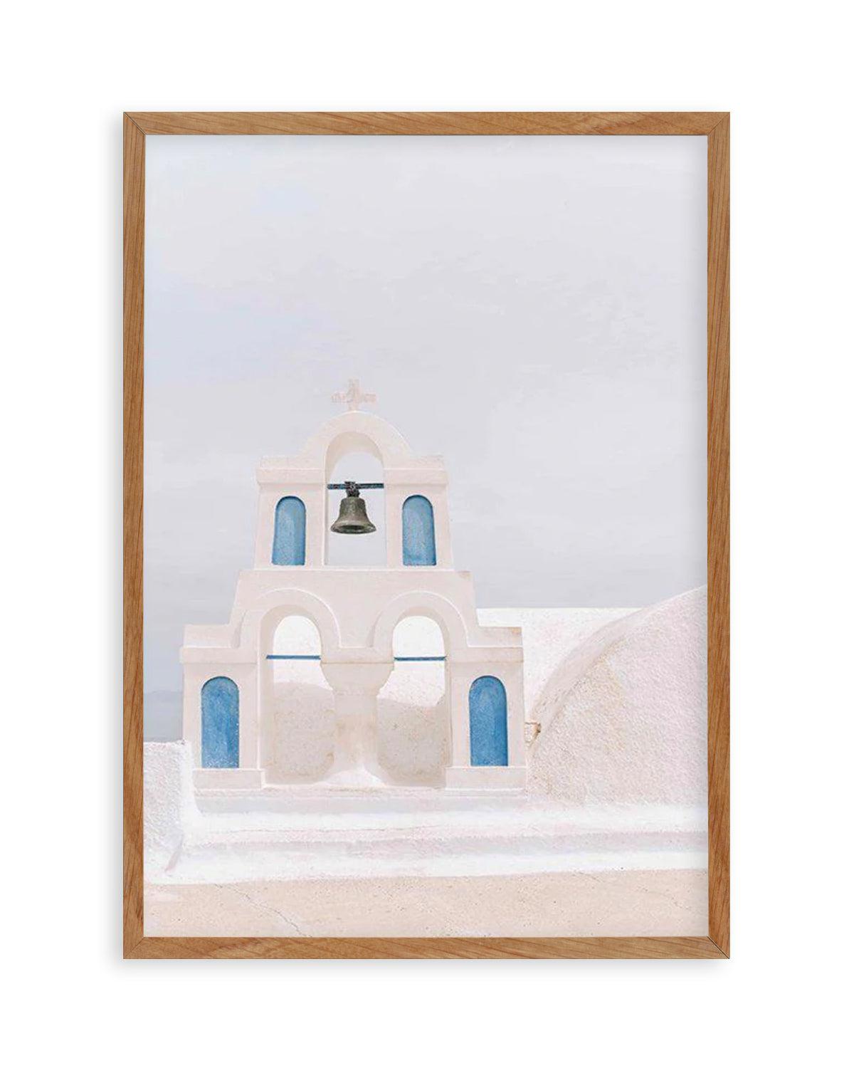 Bells Of Santorini Art Print