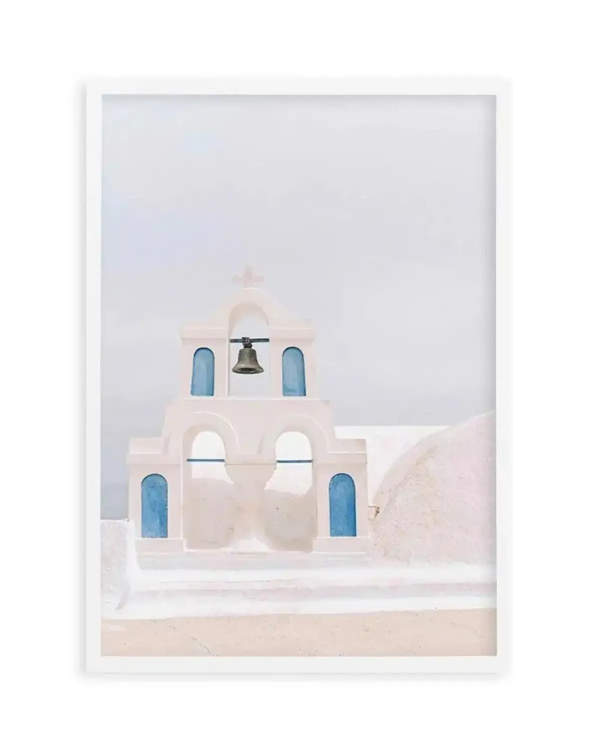 Bells Of Santorini Art Print from Olive et Oriel where you can shop wallpaper and artworks online