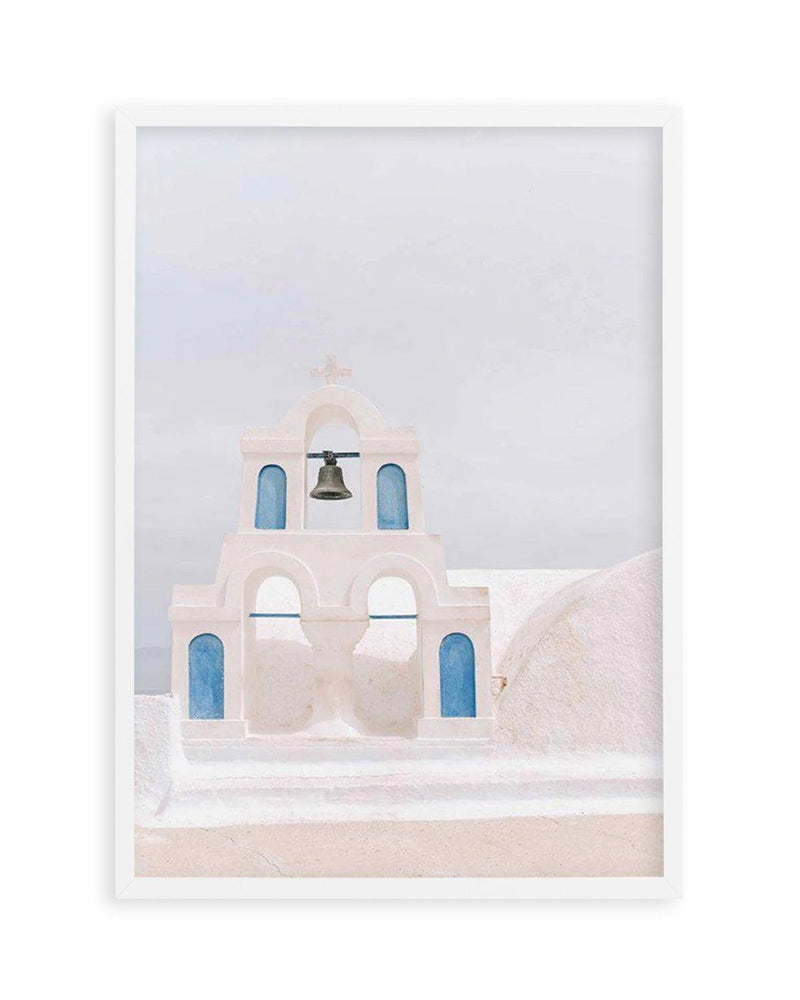 Bells Of Santorini Art Print