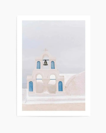 Bells Of Santorini Art Print from Olive et Oriel where you can shop wallpaper and artworks online