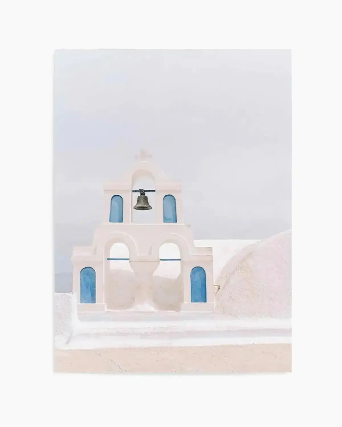 Bells Of Santorini Art Print from Olive et Oriel where you can shop wallpaper and artworks online