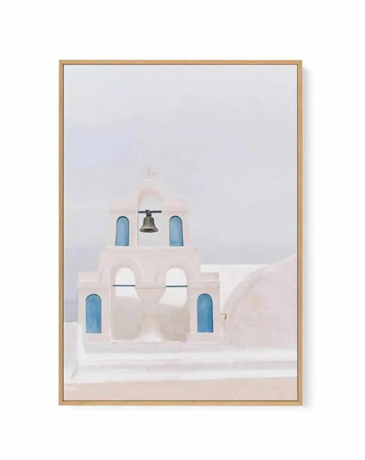 Bells Of Santorini | Framed Canvas Art Print from Olive et Oriel where you can shop wallpaper and artworks online