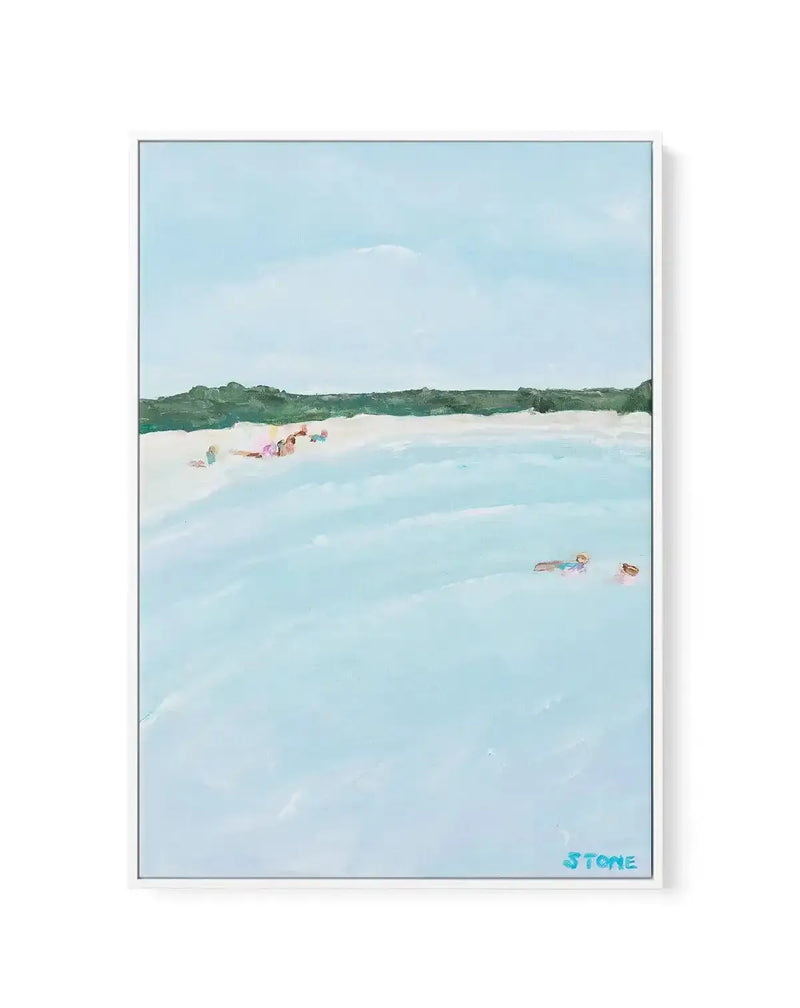 Belongil Beach II by Belinda Stone PT | Framed Canvas-CANVAS-You can shop wall art online with Olive et Oriel for everything from abstract art to fun kids wall art. Our beautiful modern art prints and canvas art are available from large canvas prints to wall art paintings and our proudly Australian artwork collection offers only the highest quality framed large wall art and canvas art Australia - You can buy fashion photography prints or Hampton print posters and paintings on canvas from Olive e
