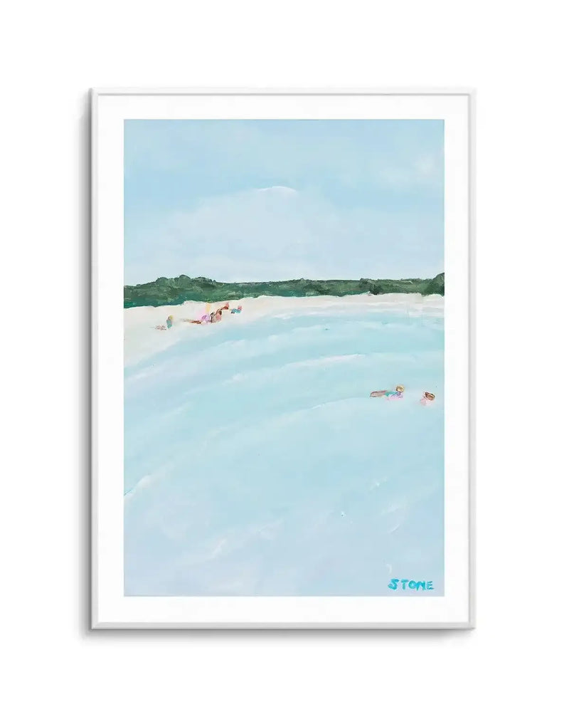 Belongil Beach PT II by Belinda Stone Art Print from Olive et Oriel where you can shop wallpaper and artworks online