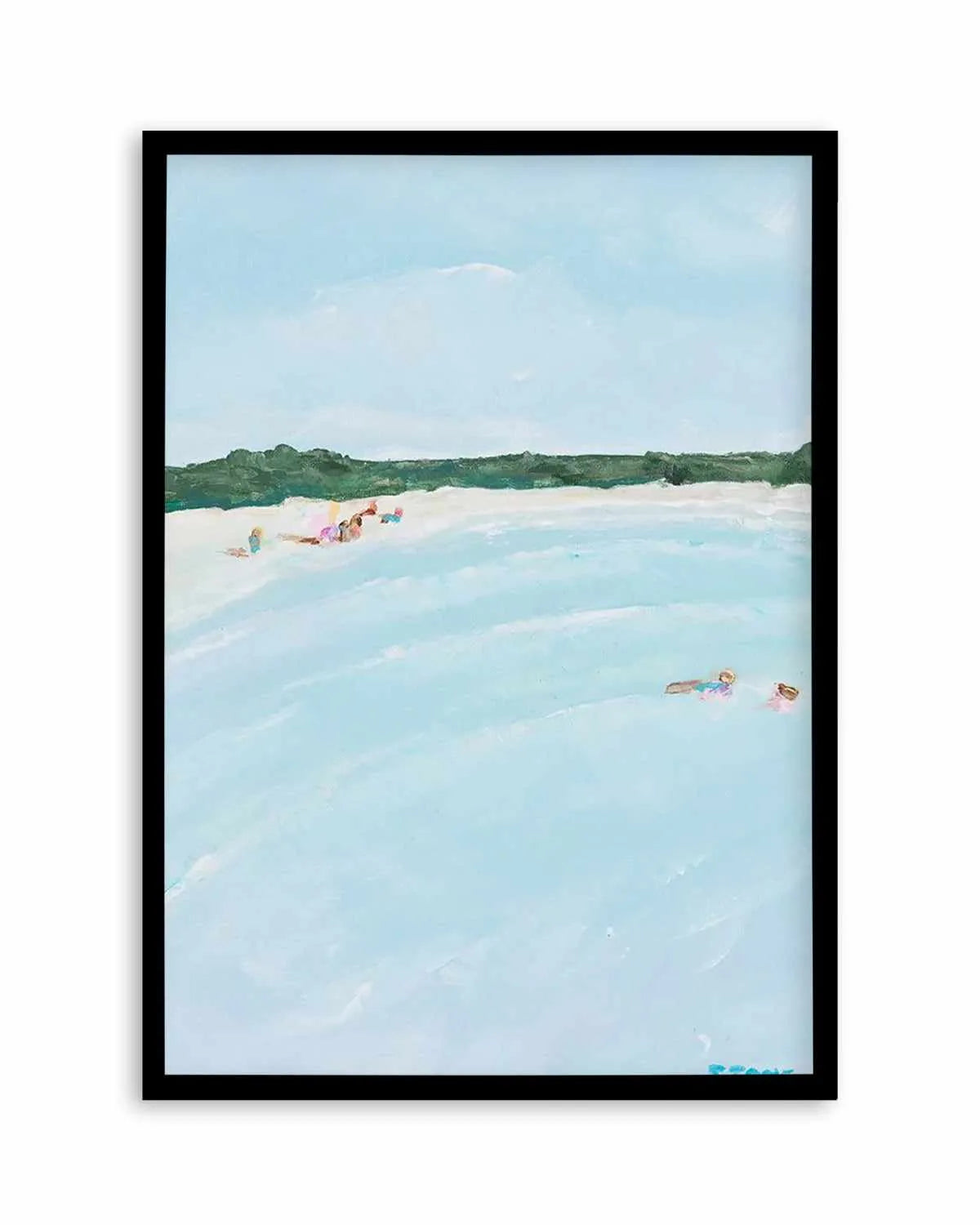 Belongil Beach PT II by Belinda Stone Art Print from Olive et Oriel where you can shop wallpaper and artworks online