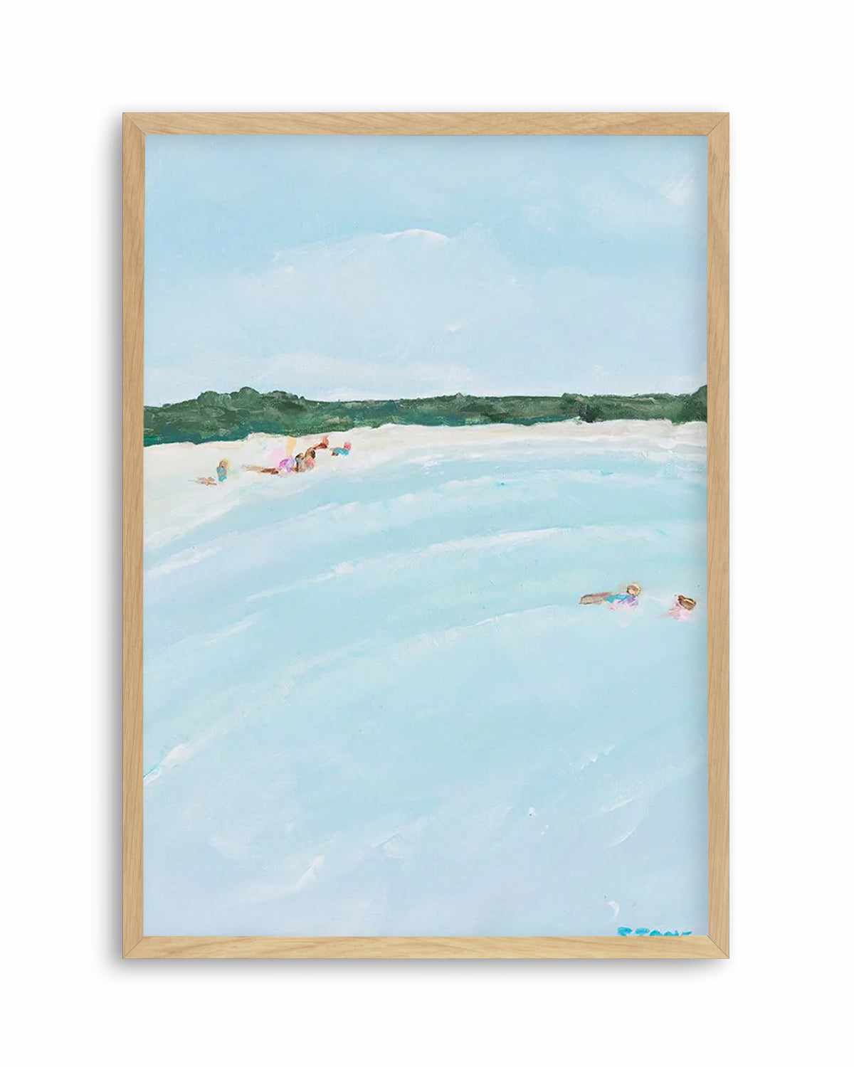 Belongil Beach PT II by Belinda Stone Art Print