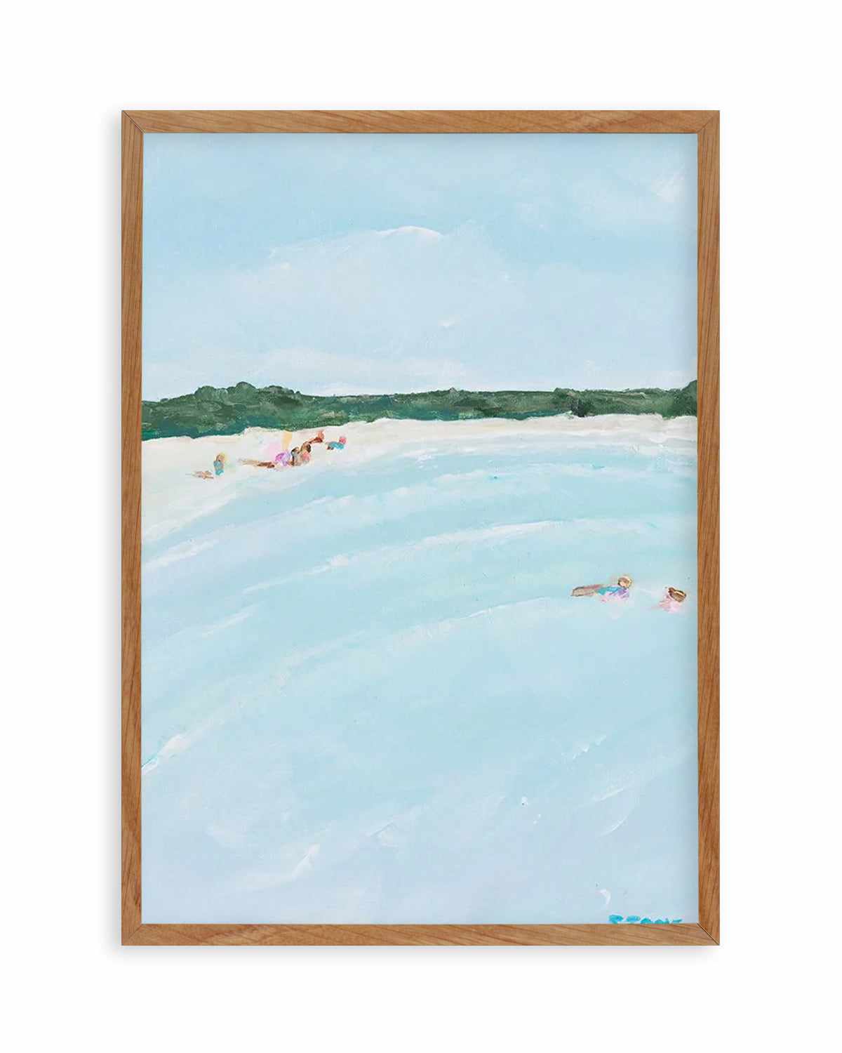 Belongil Beach PT II by Belinda Stone Art Print