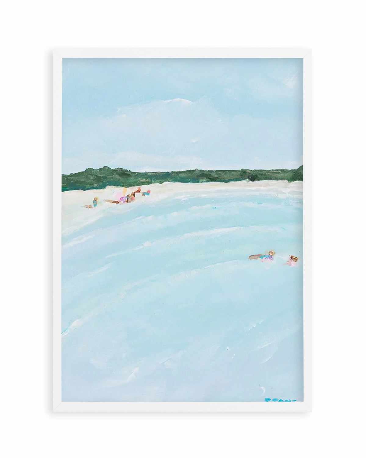 Belongil Beach PT II by Belinda Stone Art Print