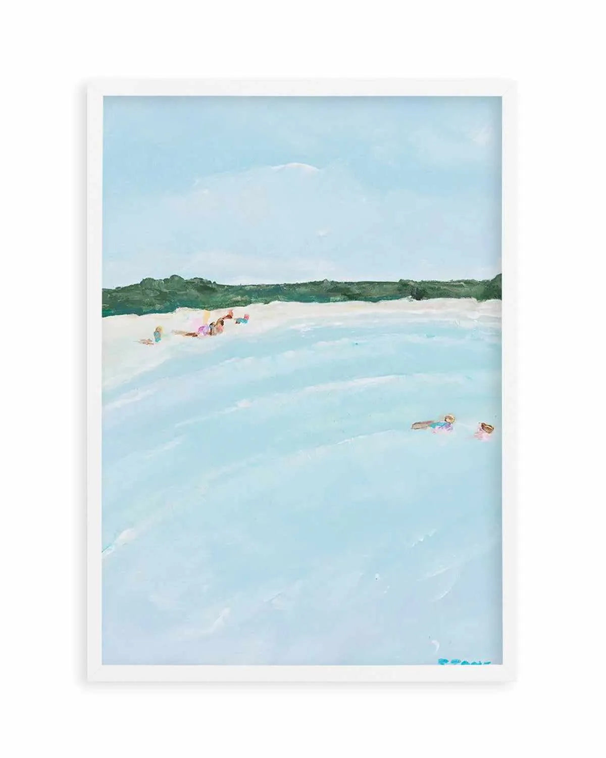 Belongil Beach PT II by Belinda Stone Art Print from Olive et Oriel where you can shop wallpaper and artworks online
