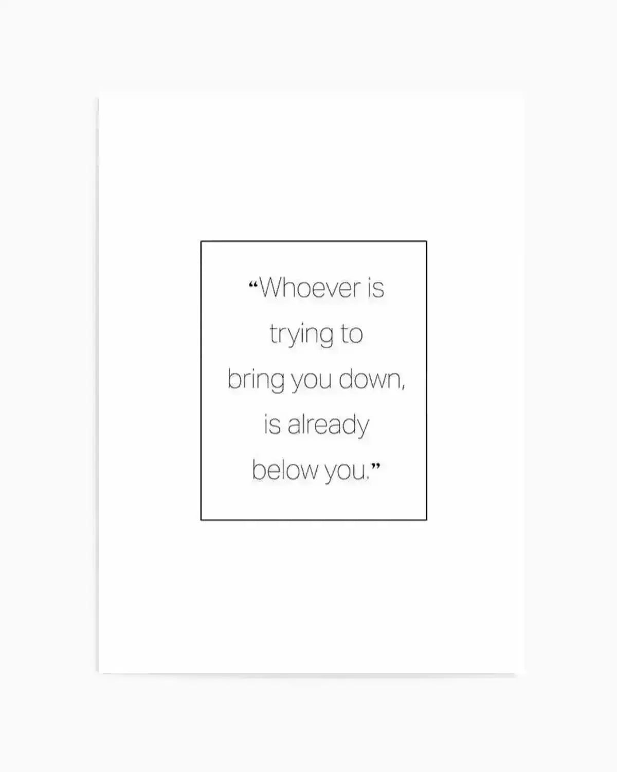 Below You Art Print from Olive et Oriel where you can shop wallpaper and artworks online