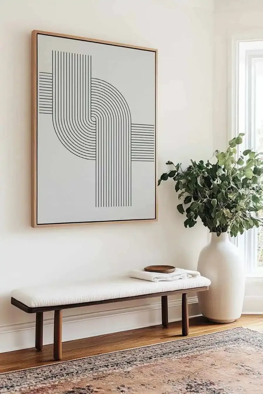 Bender III | Framed Canvas Art Print from Olive et Oriel where you can shop wallpaper and artworks online