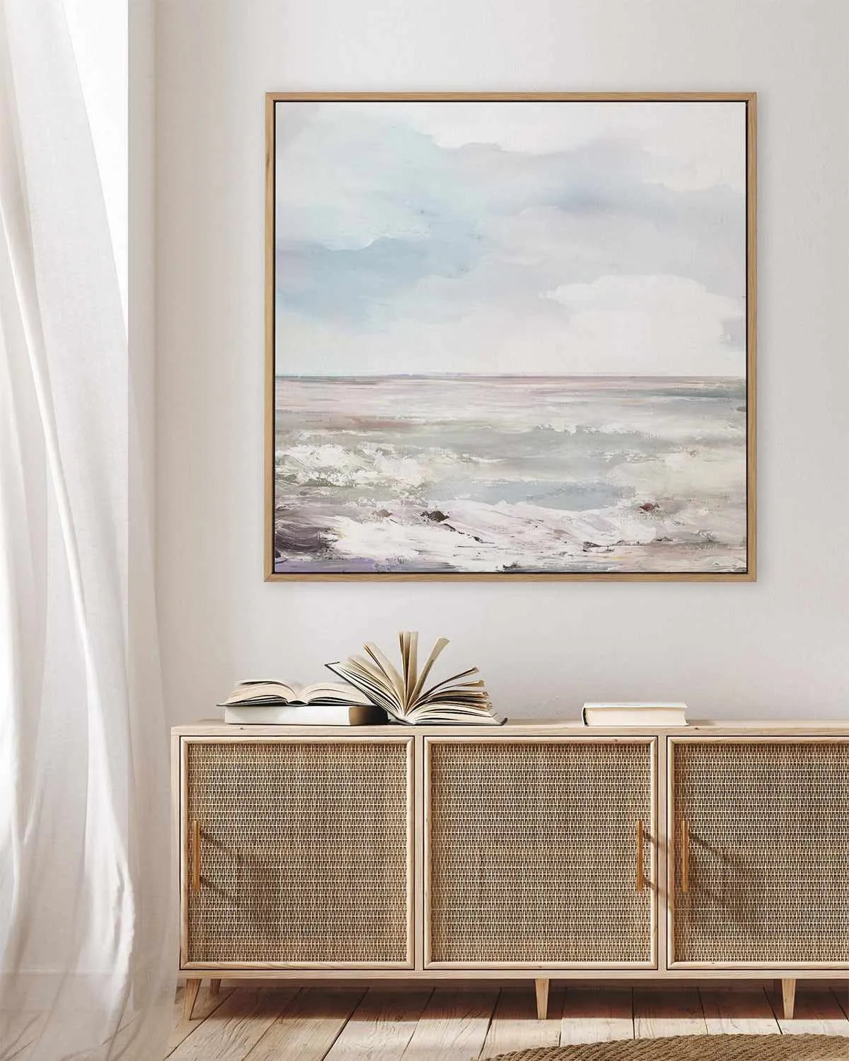 Beneath the Sky I | Framed Canvas Art Print from Olive et Oriel where you can shop wallpaper and artworks online