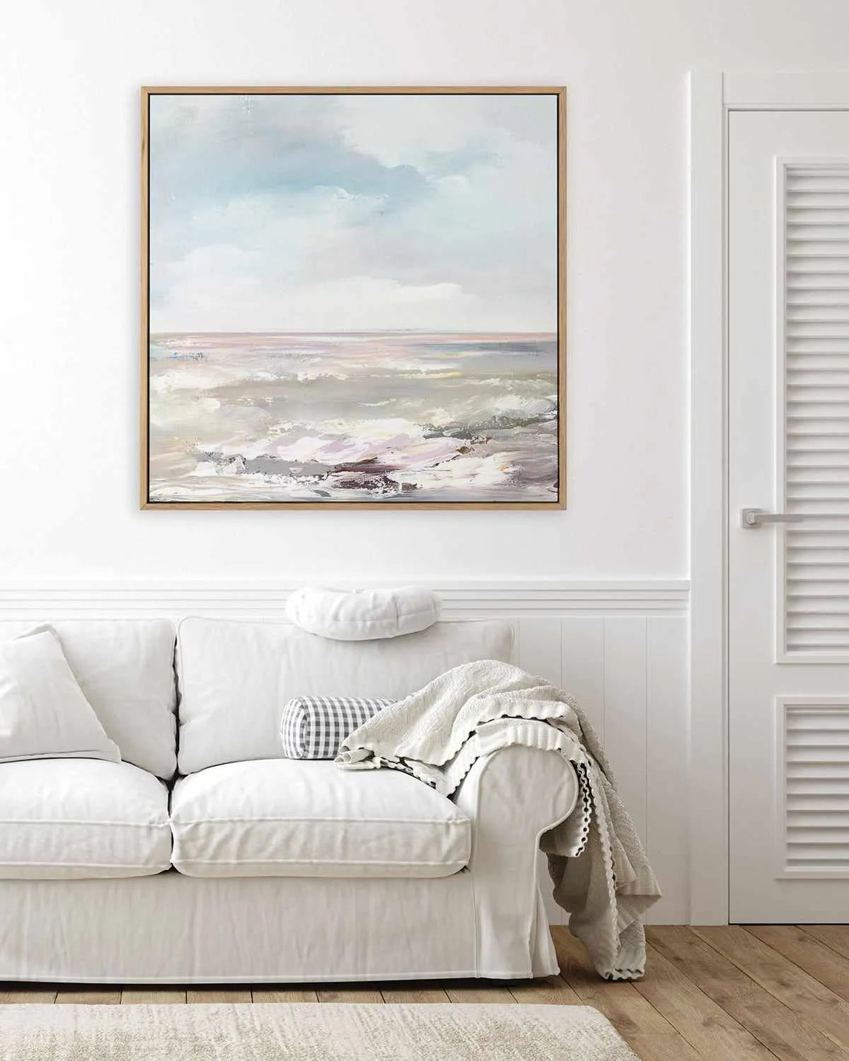 Beneath the Sky II | Framed Canvas Art Print from Olive et Oriel where you can shop wallpaper and artworks online