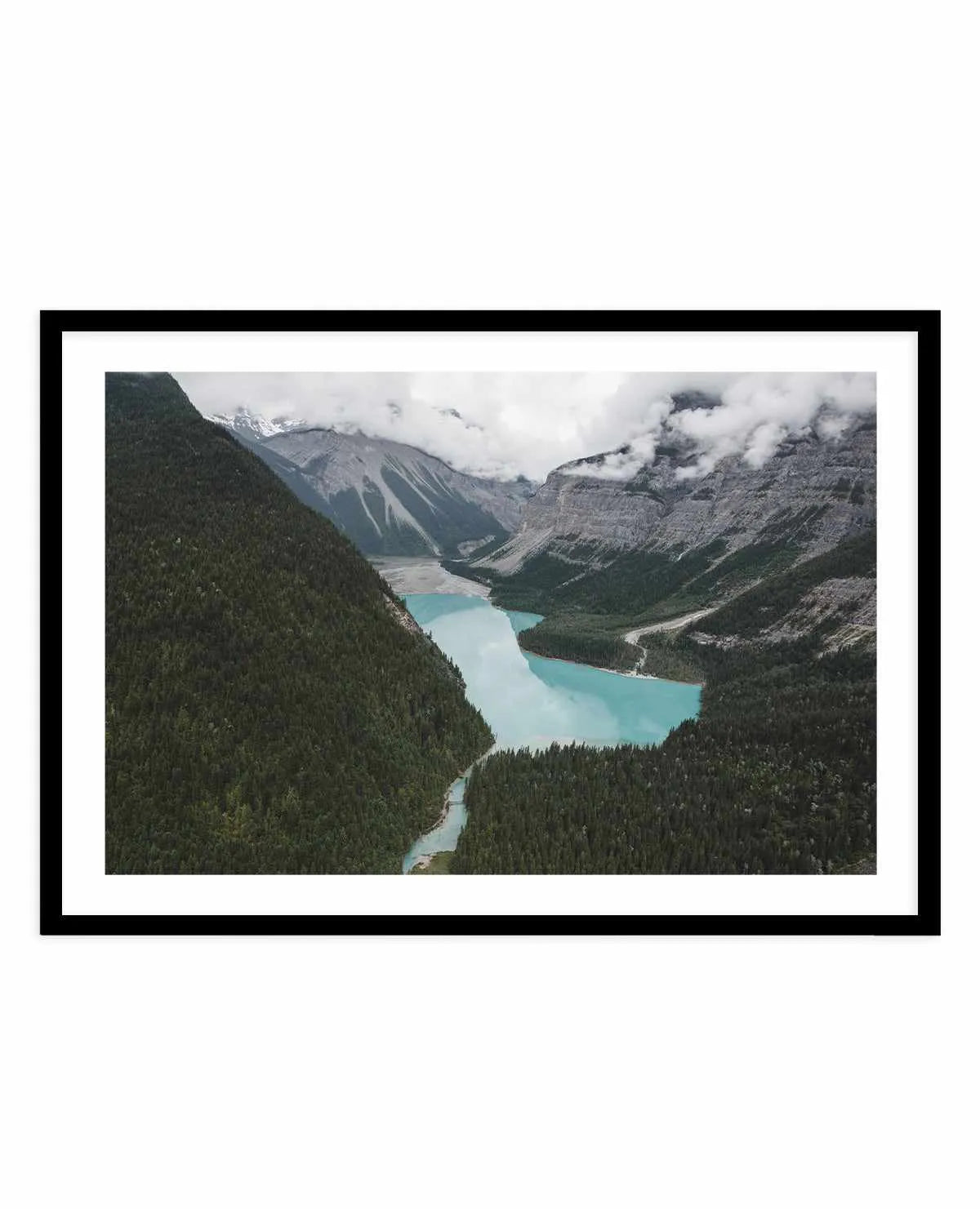 Berg Lake by Kalen X | Art Print from Olive et Oriel where you can shop wallpaper and artworks online