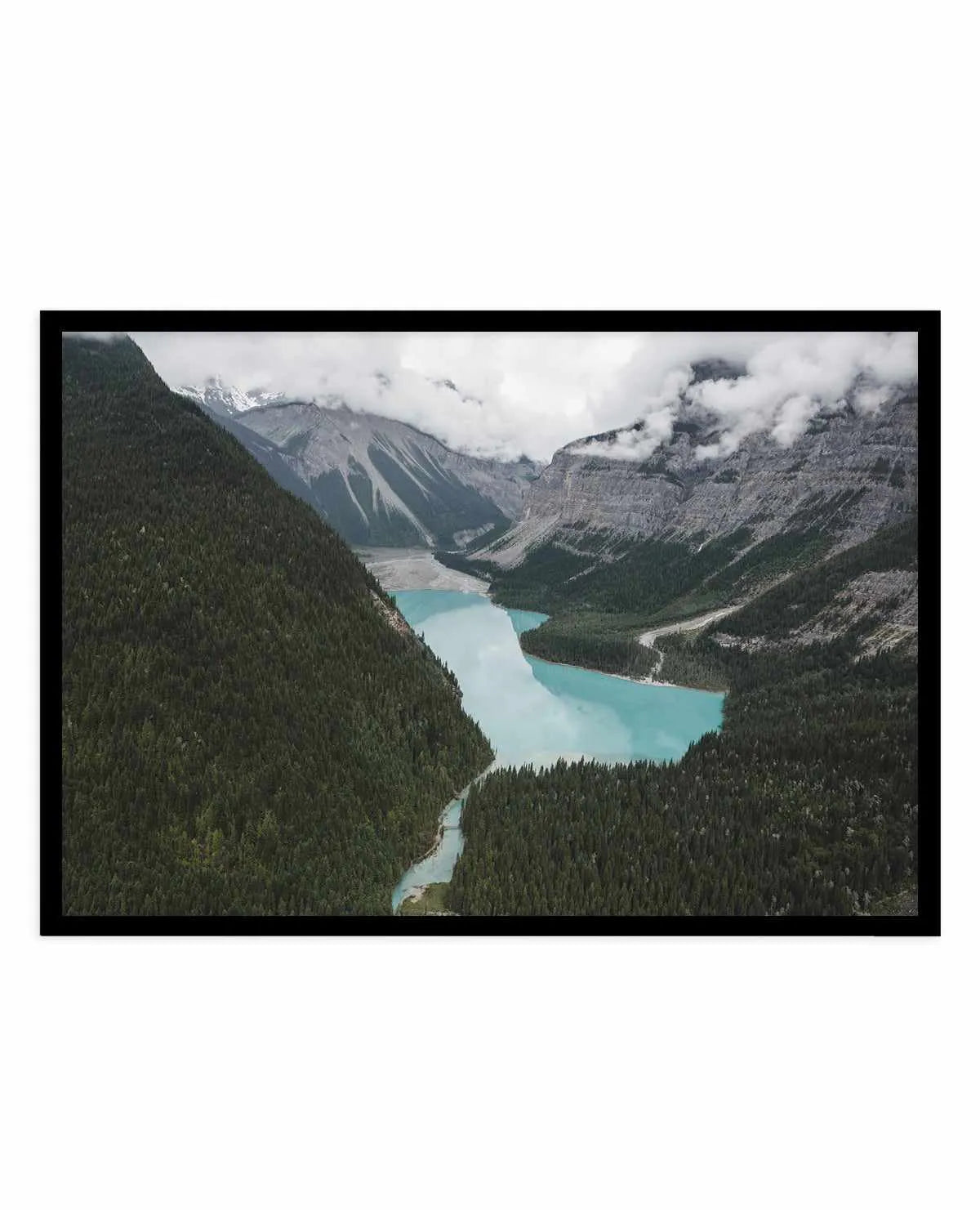 Berg Lake by Kalen X | Art Print from Olive et Oriel where you can shop wallpaper and artworks online