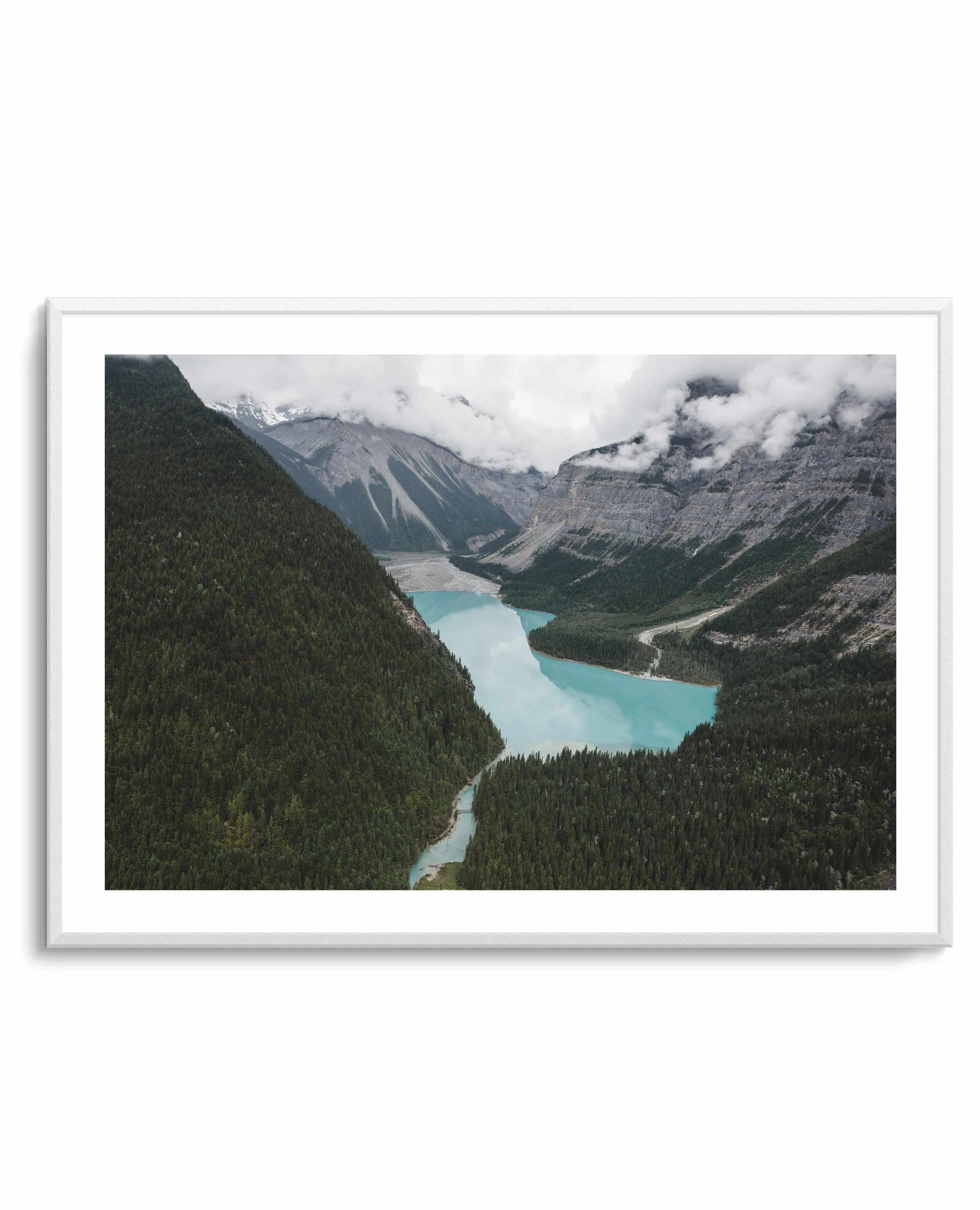 Berg Lake by Kalen X | Art Print from Olive et Oriel where you can shop wallpaper and artworks online