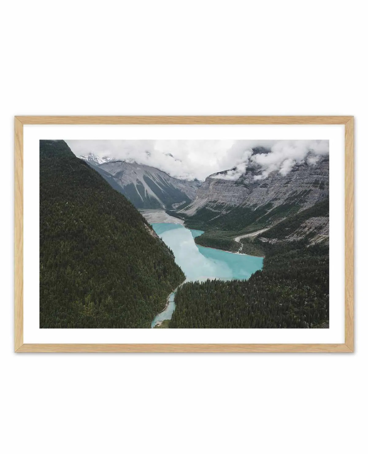 Berg Lake by Kalen X | Art Print from Olive et Oriel where you can shop wallpaper and artworks online
