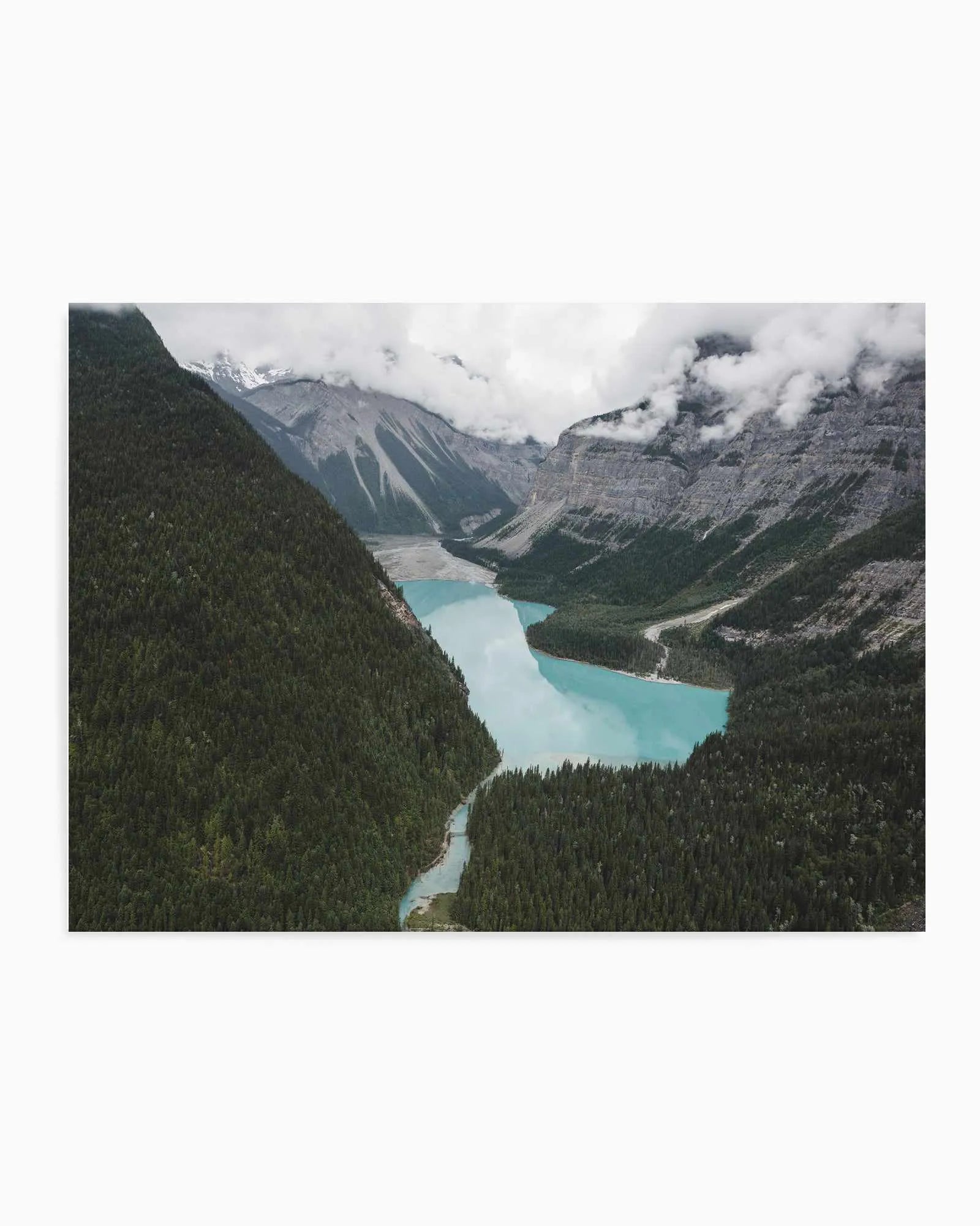Berg Lake by Kalen X | Art Print from Olive et Oriel where you can shop wallpaper and artworks online