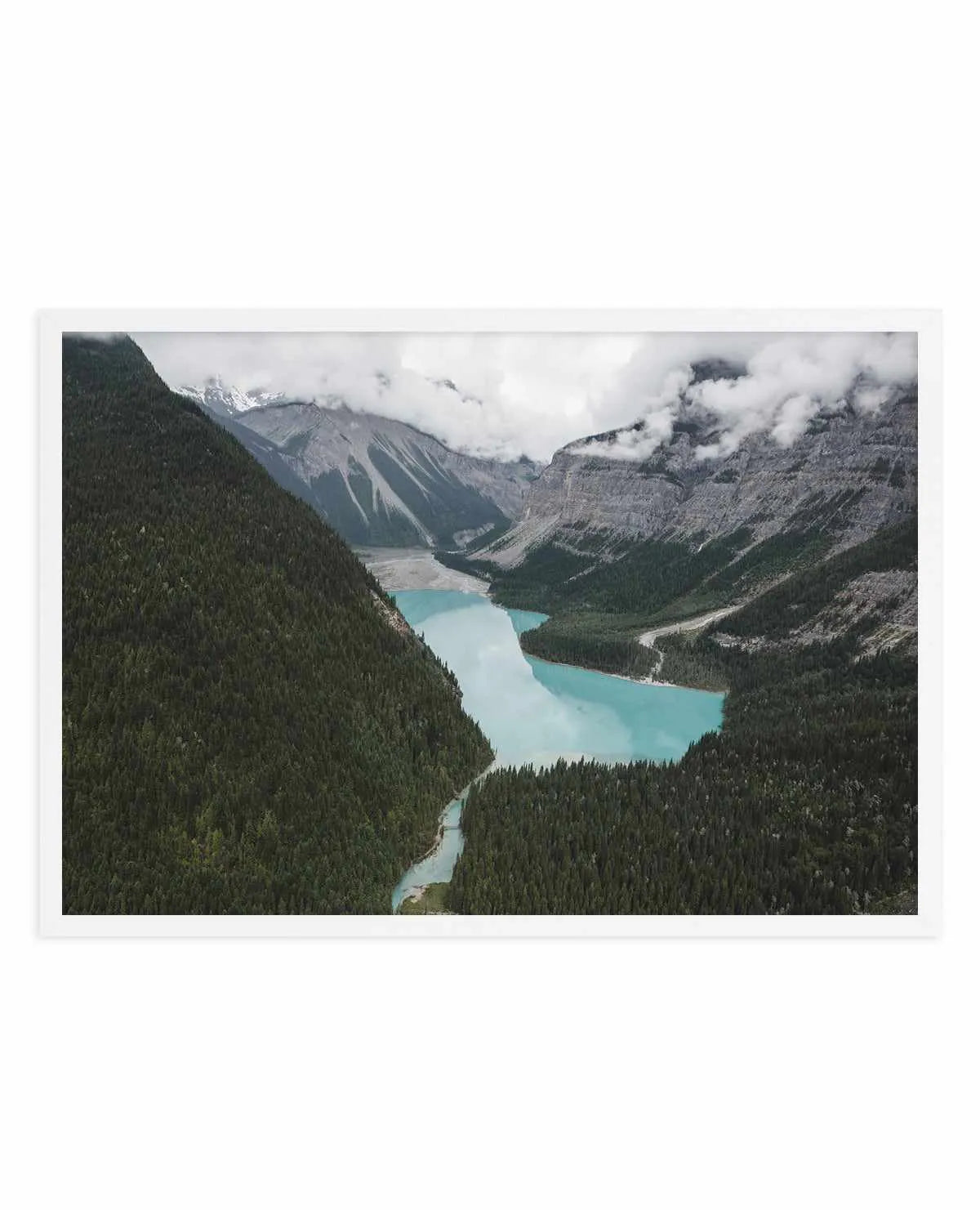 Berg Lake by Kalen X | Art Print from Olive et Oriel where you can shop wallpaper and artworks online